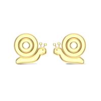 Golden Snail Duo Earrings Golden Snail Duo Earrings