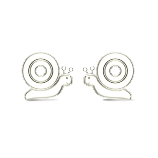 Golden Snail Duo Earrings