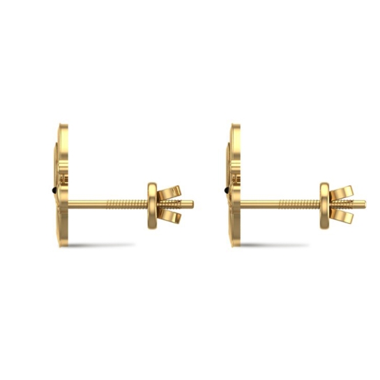 Golden Snail Duo Earrings
