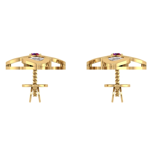 Padmakant Gold Earrings 