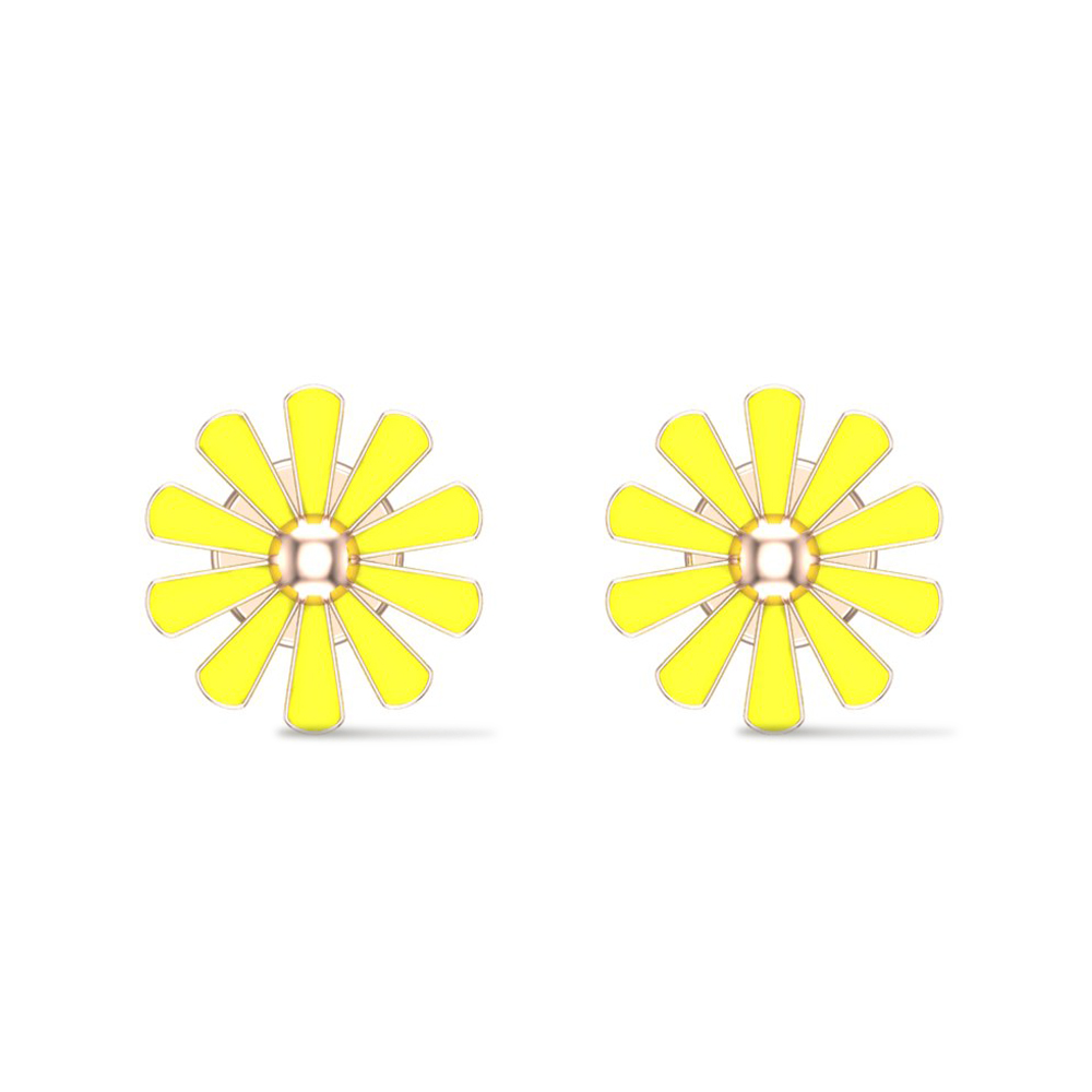 Sunshine Petal Earrings