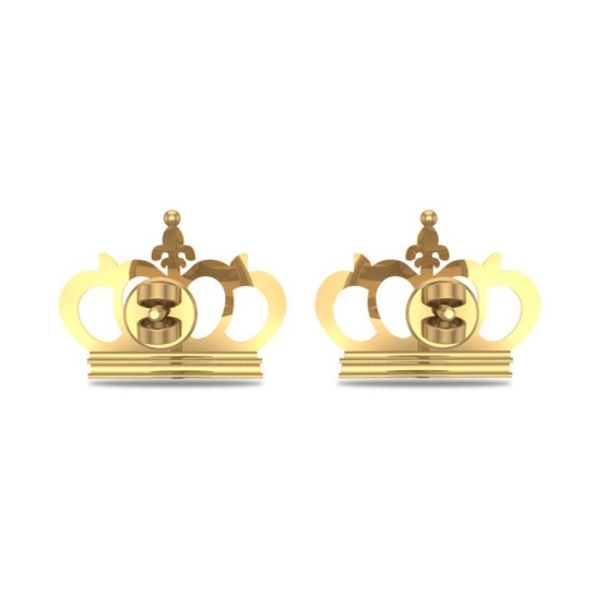 Golden Majesty Earrings