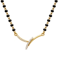 Julissa Yellow Gold Mangalsutra