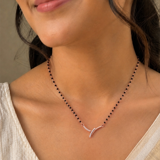 Julissa Yellow Gold Mangalsutra