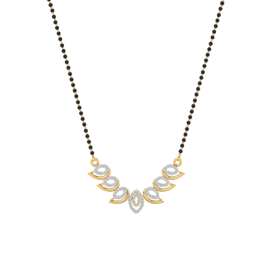 Celestial Petal Mangalsutra
