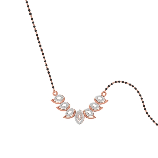 Celestial Petal Mangalsutra