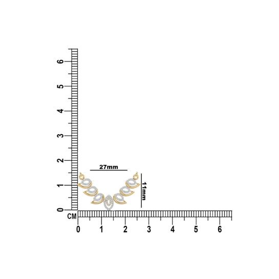 Celestial Petal Mangalsutra