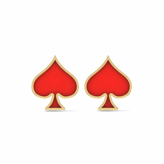 Royal Heart Earrings