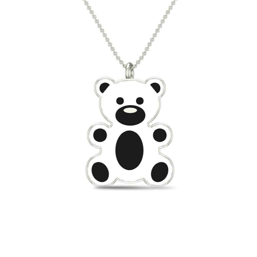 Cuddle Bear Gold Pendant