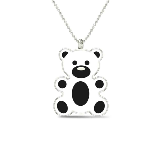 Cuddle Bear Gold Pendant