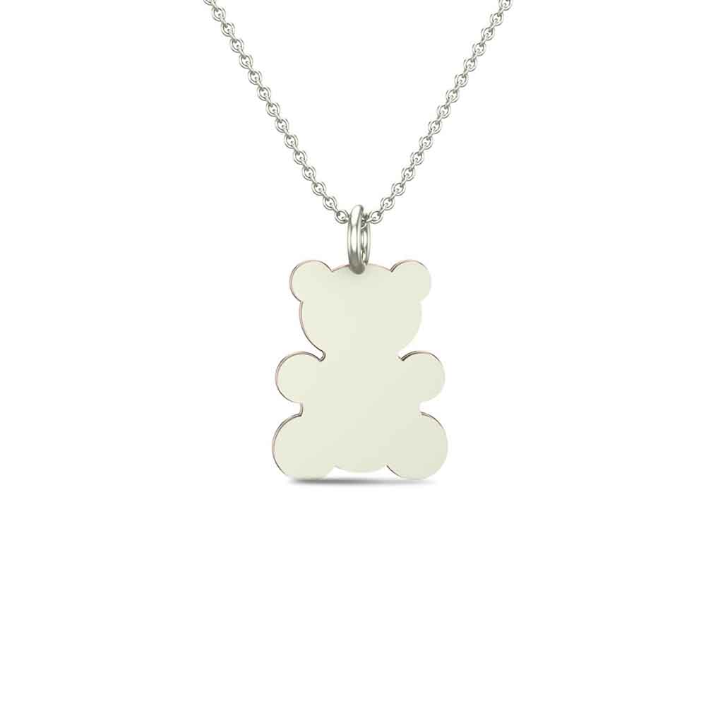 Cuddle Bear Gold Pendant