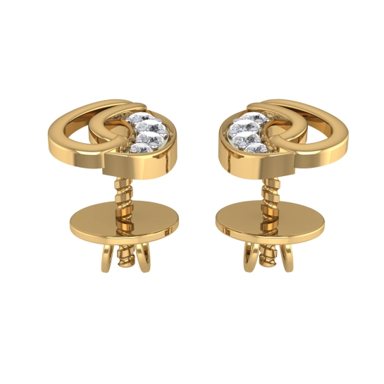 Padmakara Diamond Earrings