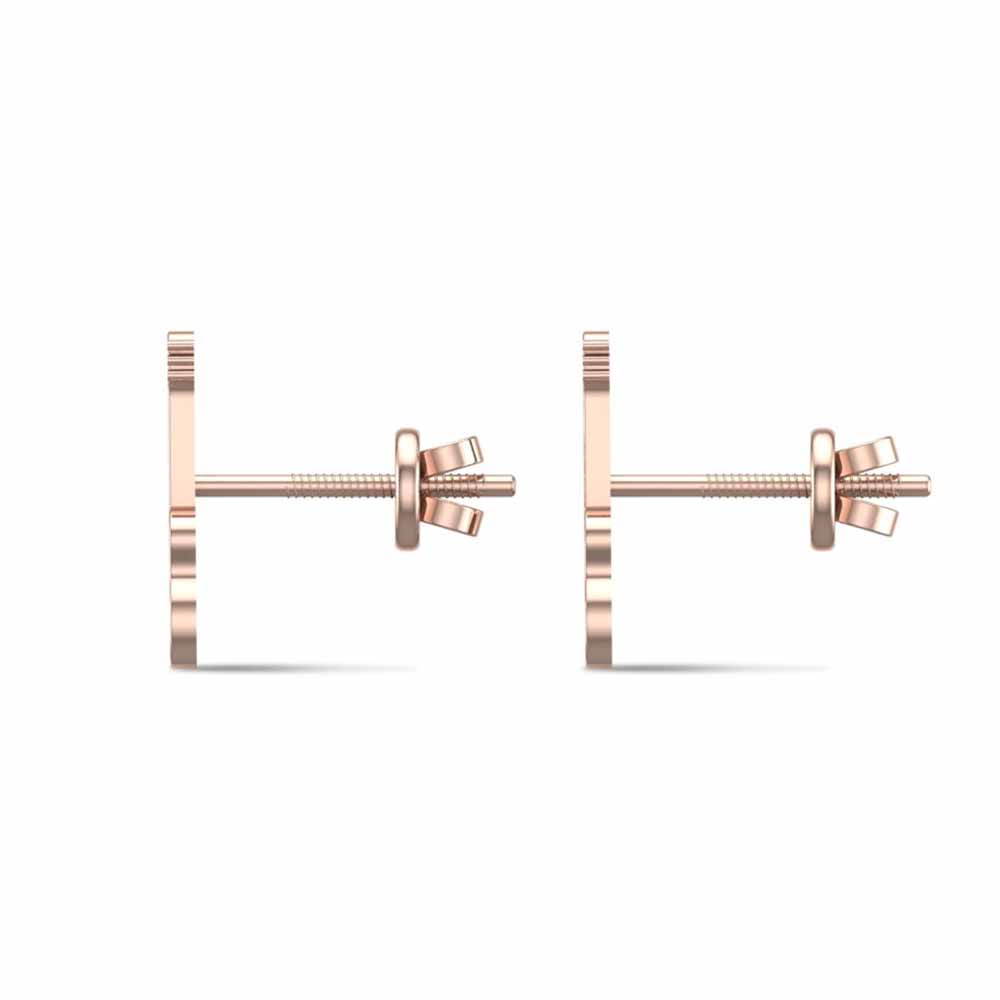 Golden Guitar Earrings