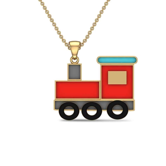 Charming Train Pendant