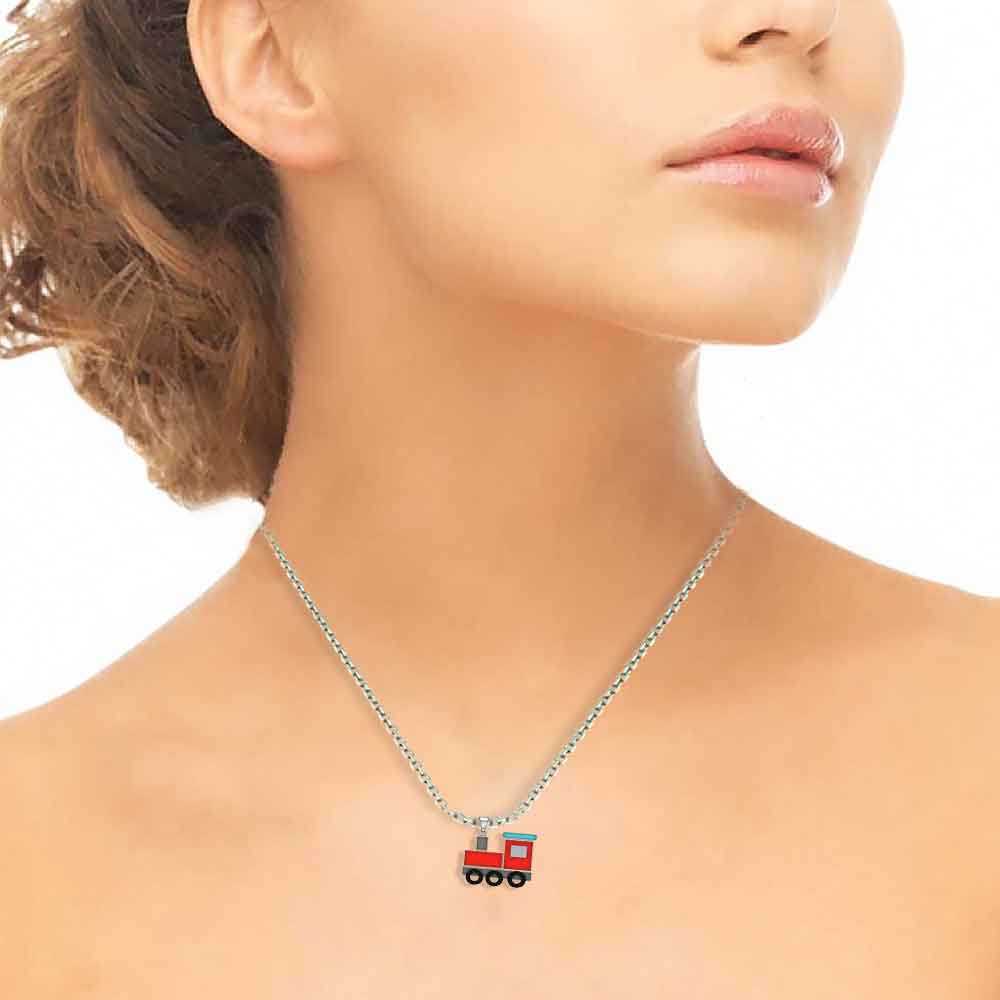 Charming Train Pendant