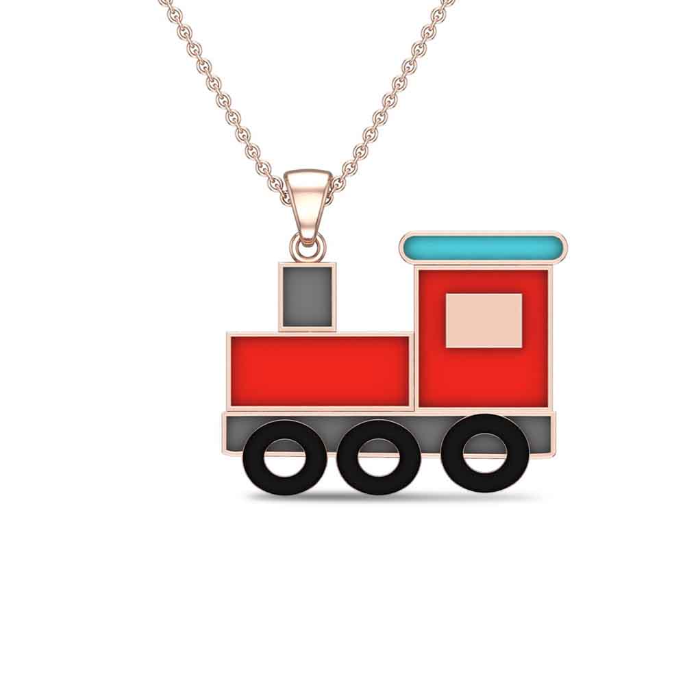 Charming Train Pendant