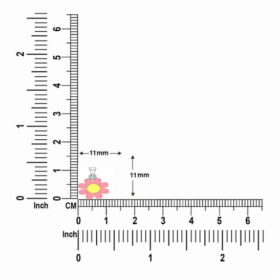 Rosy Bloom Gold Pendant