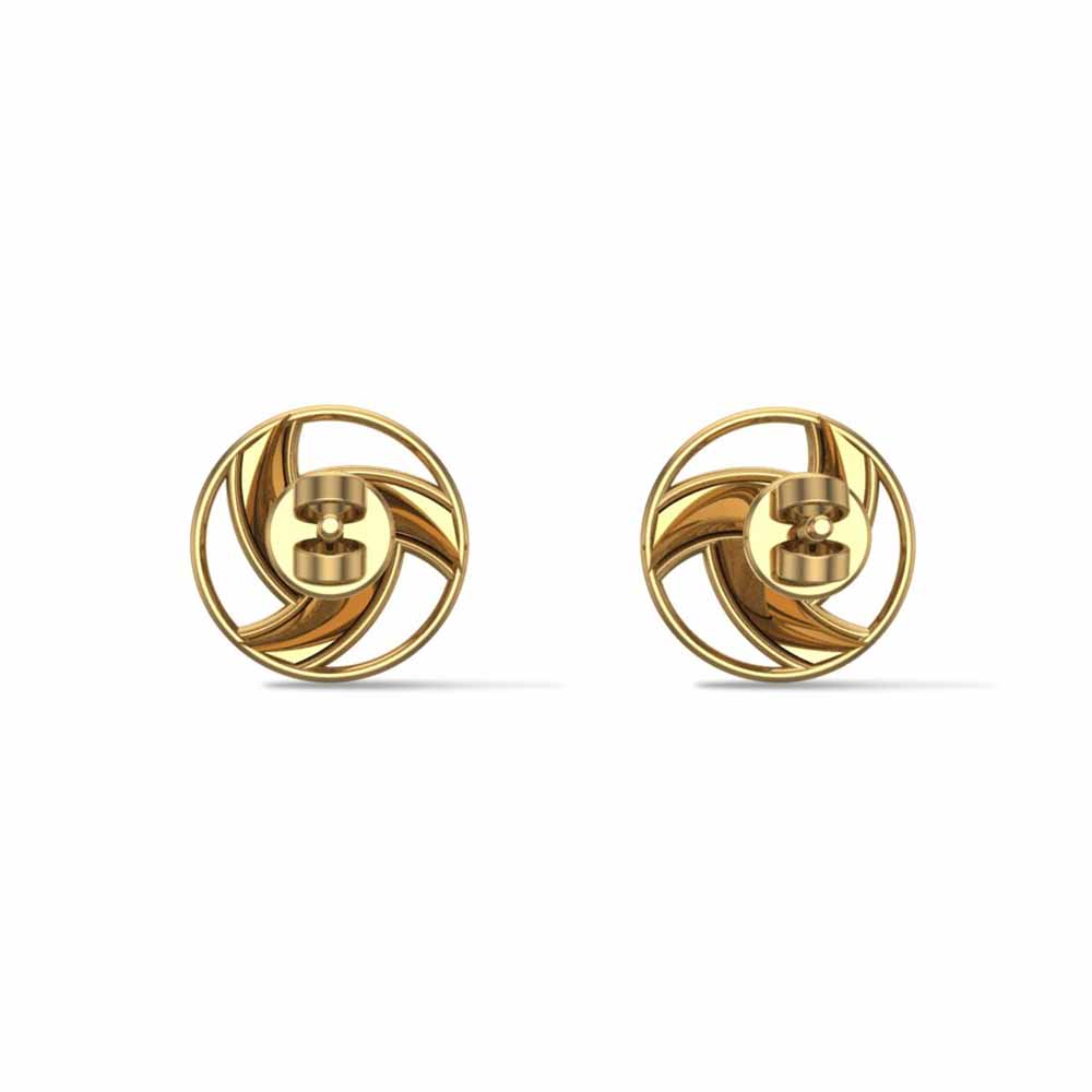 Eclipse Gold Studs