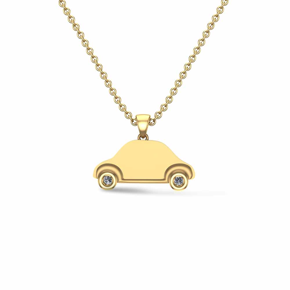 Golden Ride Pendant
