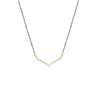 Sparkle V-Curve Mangalsutra