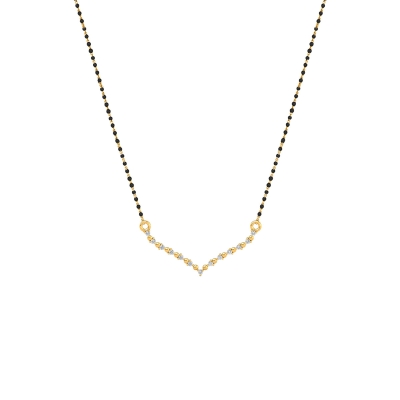 Sparkle V-Curve Mangalsutra