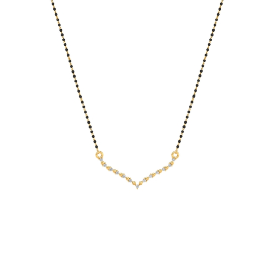 Sparkle V-Curve Mangalsutra