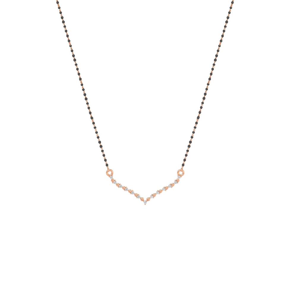 Sparkle V-Curve Mangalsutra