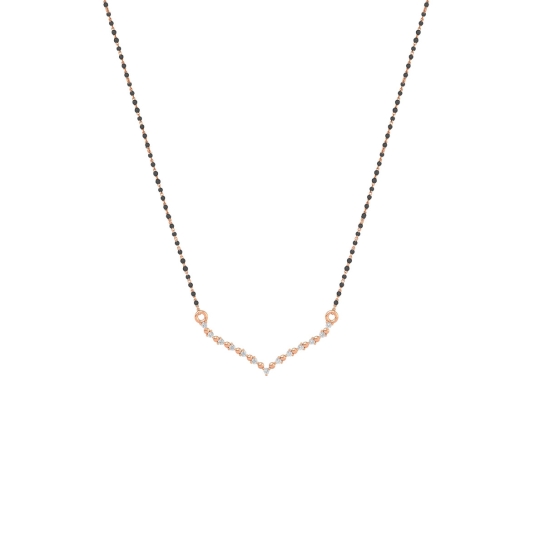 Sparkle V-Curve Mangalsutra