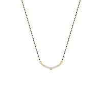 Crystal Weave V-Mangalsutra