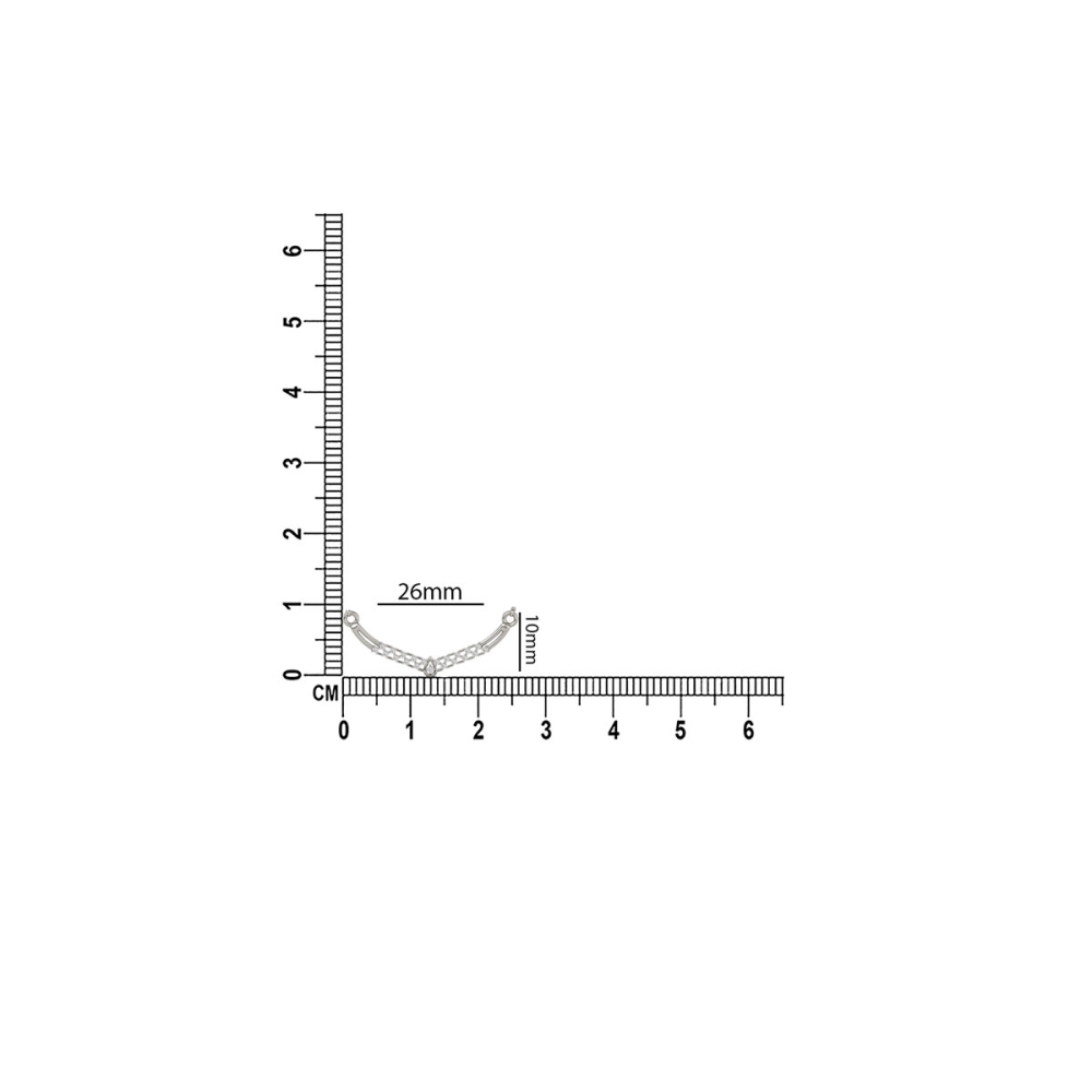 Crystal Weave V-Mangalsutra