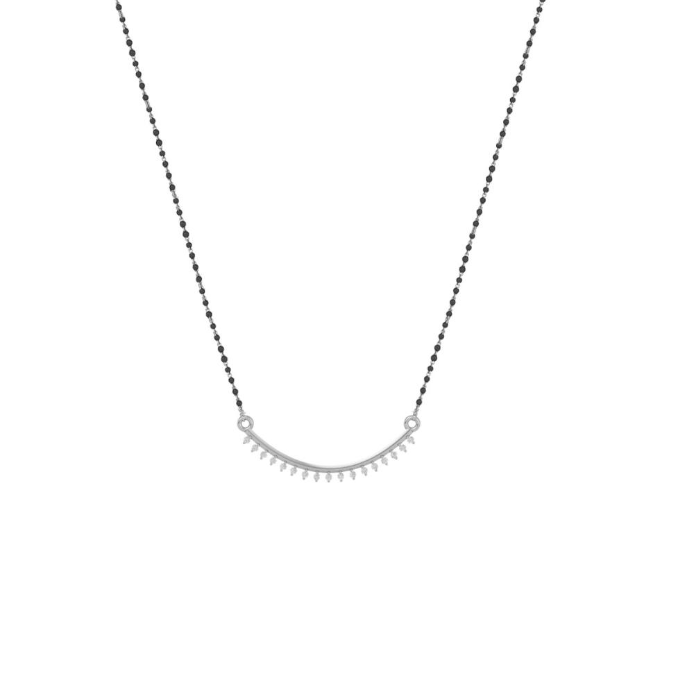 Dainty Crescent Mangalsutra