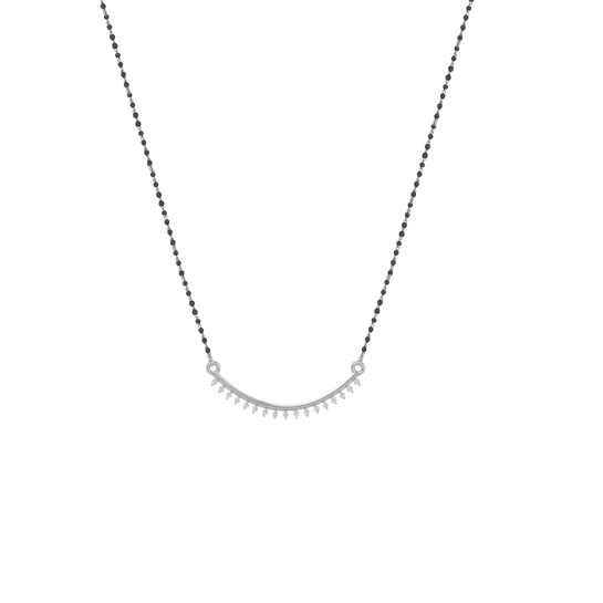 Dainty Crescent Mangalsutra