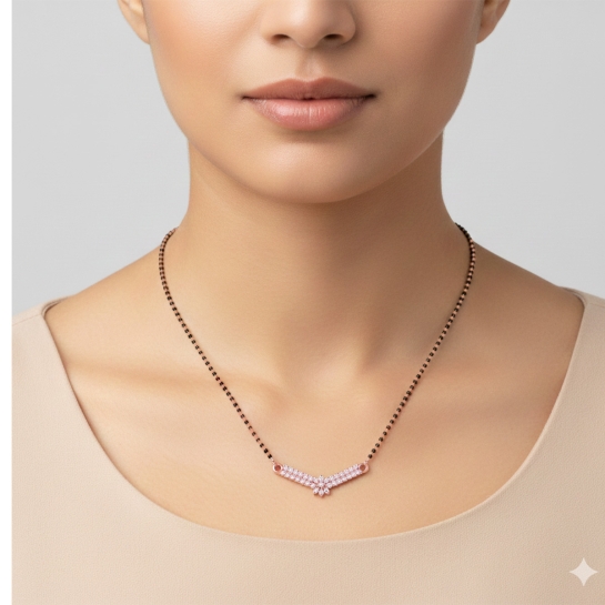 Petal Cascade Mangalsutra