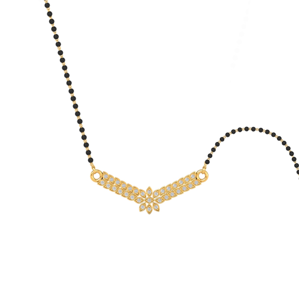 Petal Cascade Mangalsutra