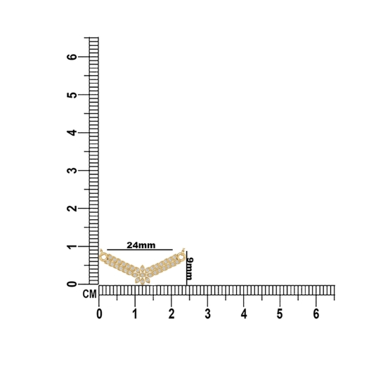 Petal Cascade Mangalsutra