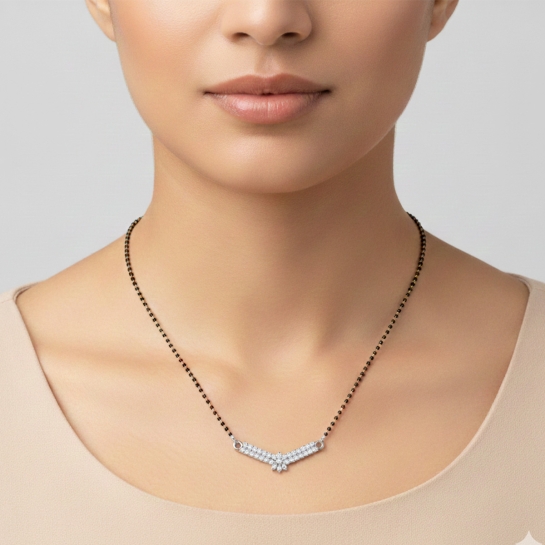 Petal Cascade Mangalsutra