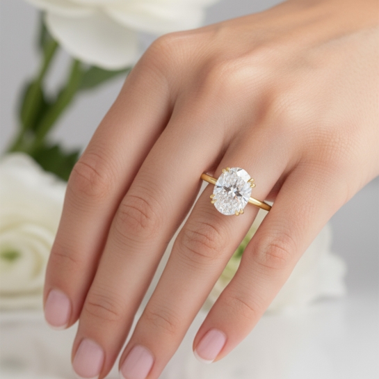 Elif Certified Labgrown Diamond Ring