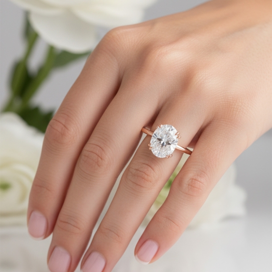 Elif Certified Labgrown Diamond Ring