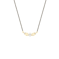 Floral Swirl Mangalsutra