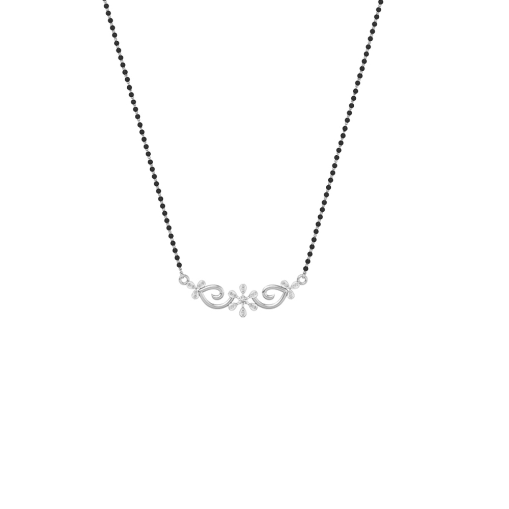 Floral Swirl Mangalsutra