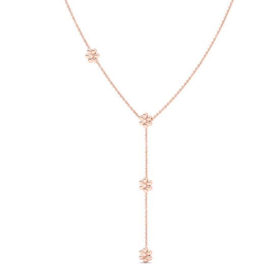 Golden Blossom Y-Necklace For Women's 