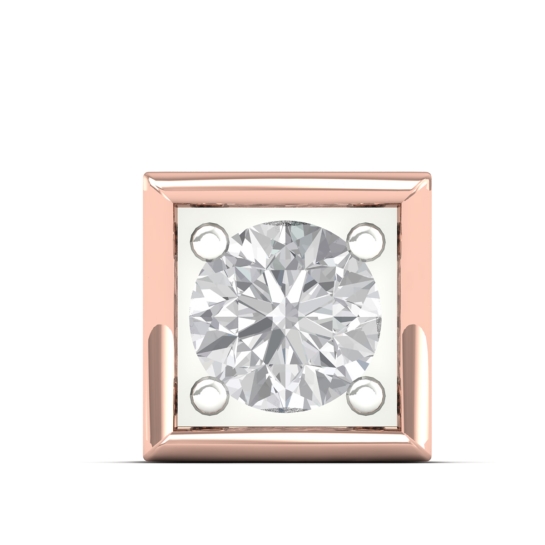 Square Gold Nosepin Screw