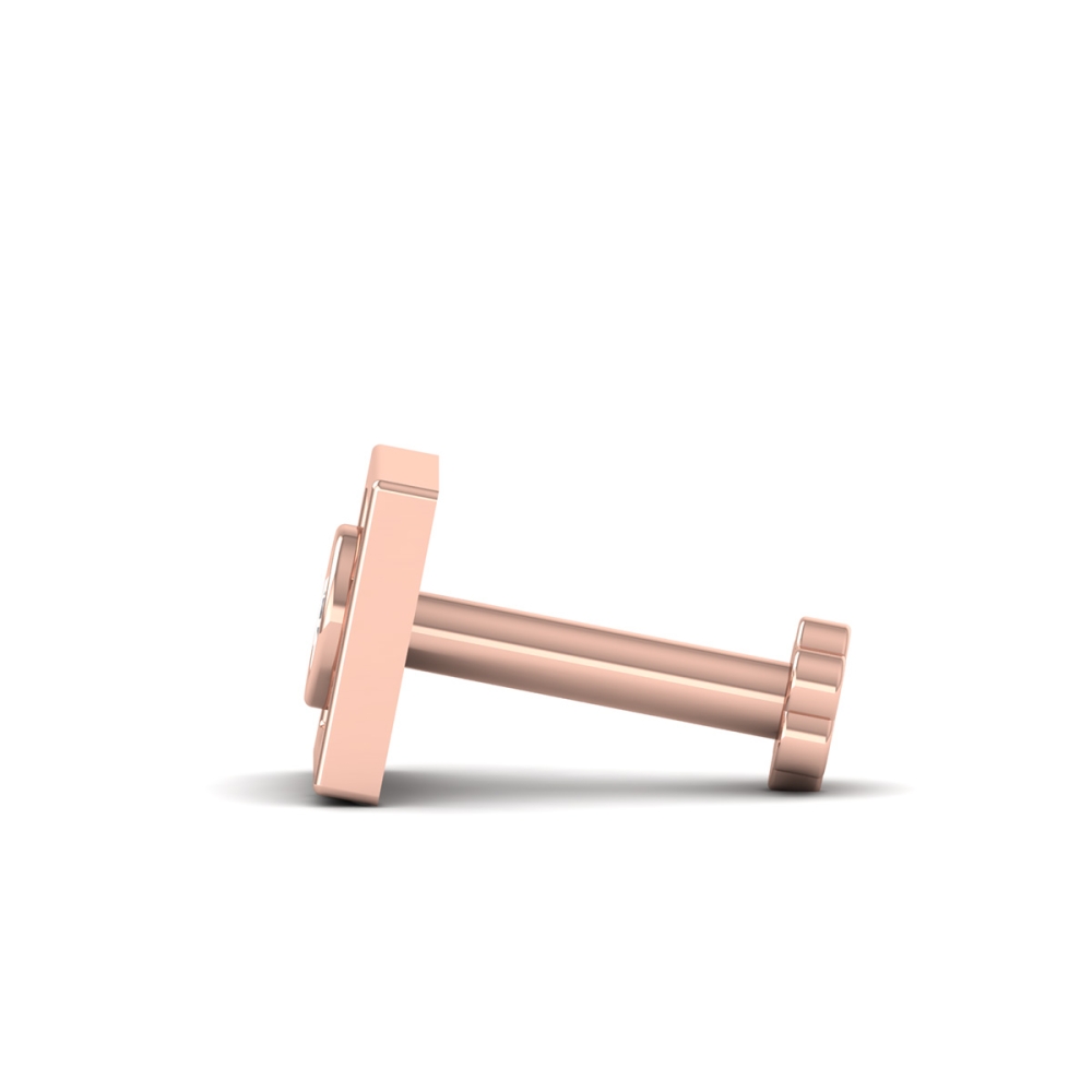 Golden Orbit Diamond Studs