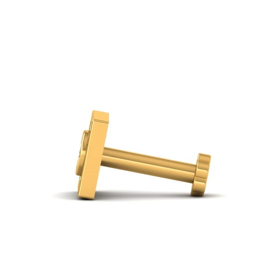 Golden Orbit Diamond Studs