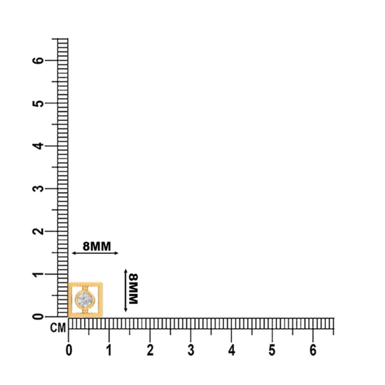 Golden Orbit Diamond Studs