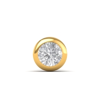 Golden Titan Diamond Stud For men