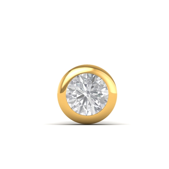Golden Titan Diamond Stud For men