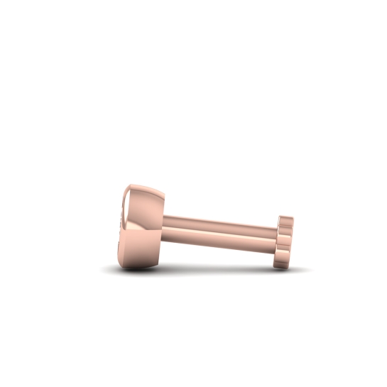 Golden Titan Diamond Stud For men