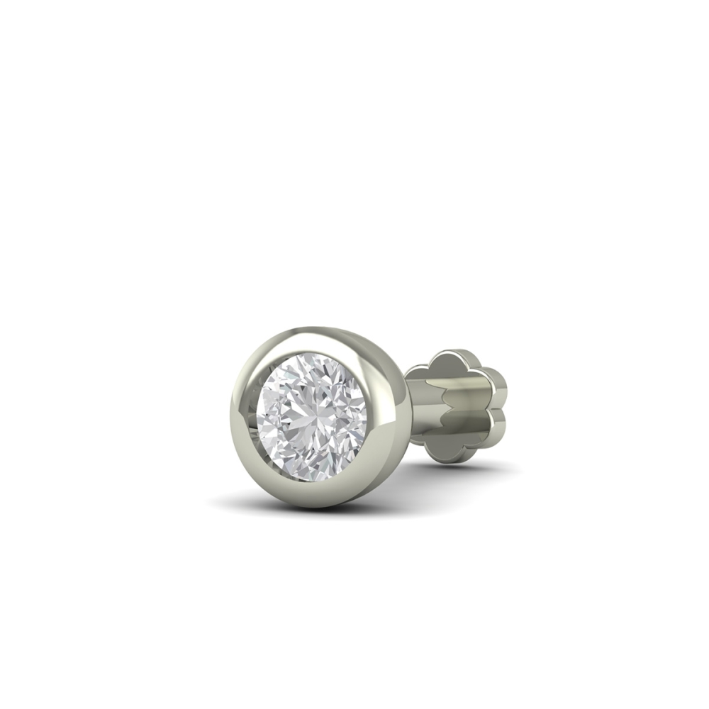 Golden Titan Diamond Stud For men