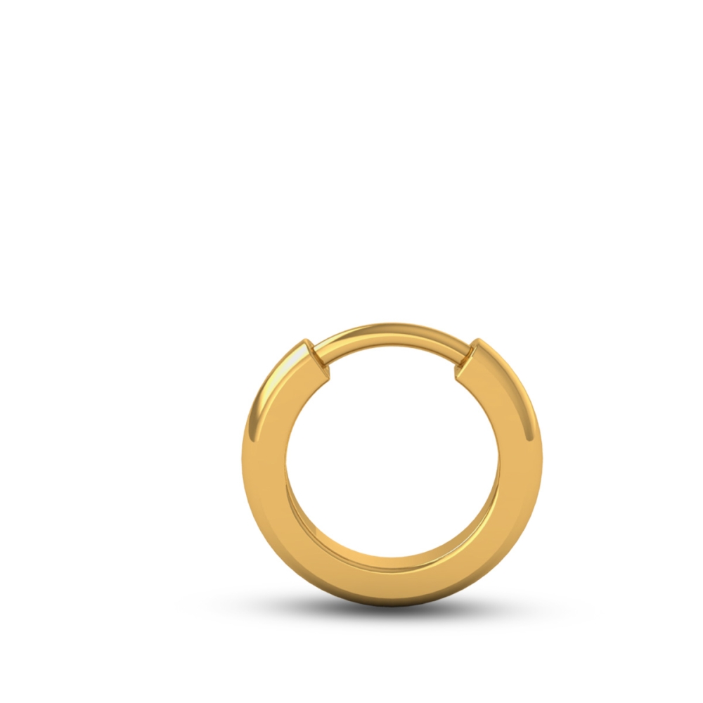 Bold Gold Men’s Hoop